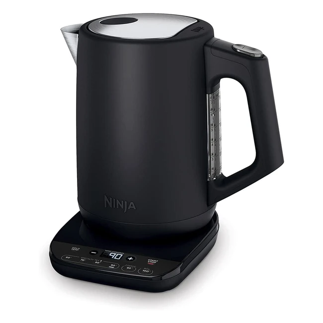 Ninja KT200UK Kettle - Perfect Temperature Control, Rapid Boil, 6 Preset Temperatures, 1 Cup in 50s