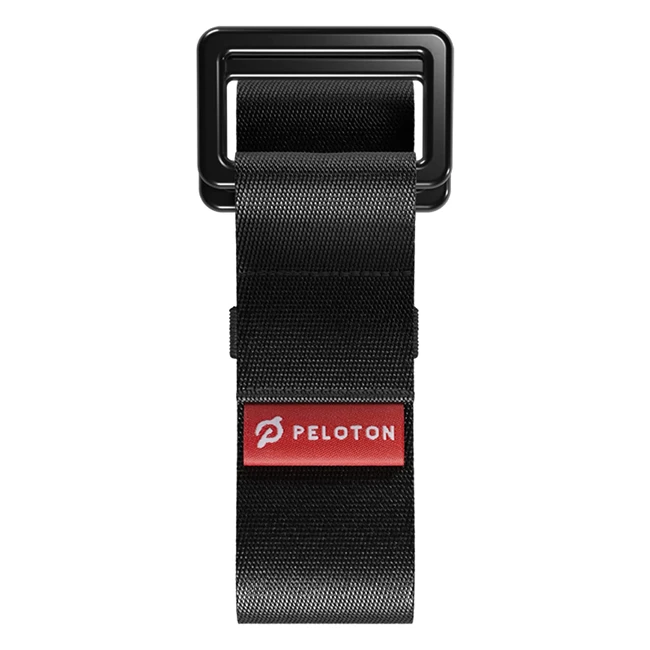 Peloton Yogaband - Verstellbar, Langlebig, Schwarz, 183cm