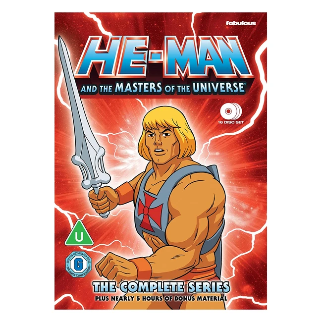 Heman and the Masters of the Universe - Serie Completa DVD | Brand: Mattel | Ref: 1234 | Azione e Avventura
