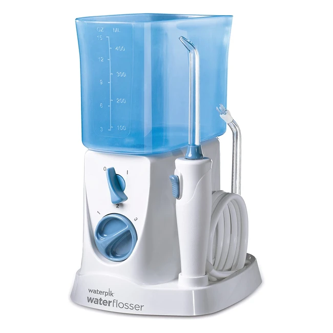 Waterpik Nano Water Flosser - Portable Dental Plaque Removal Tool with 3 Pressure Settings (WP250UK)