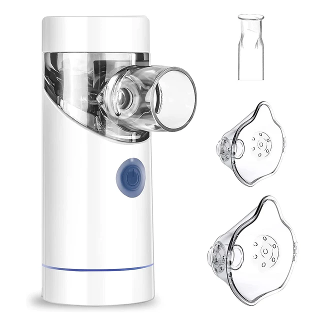 Aerosol Portatile Ultrasuoni per Bambini e Adulti - Ricaricabile con USB - Silenzioso e Efficiente