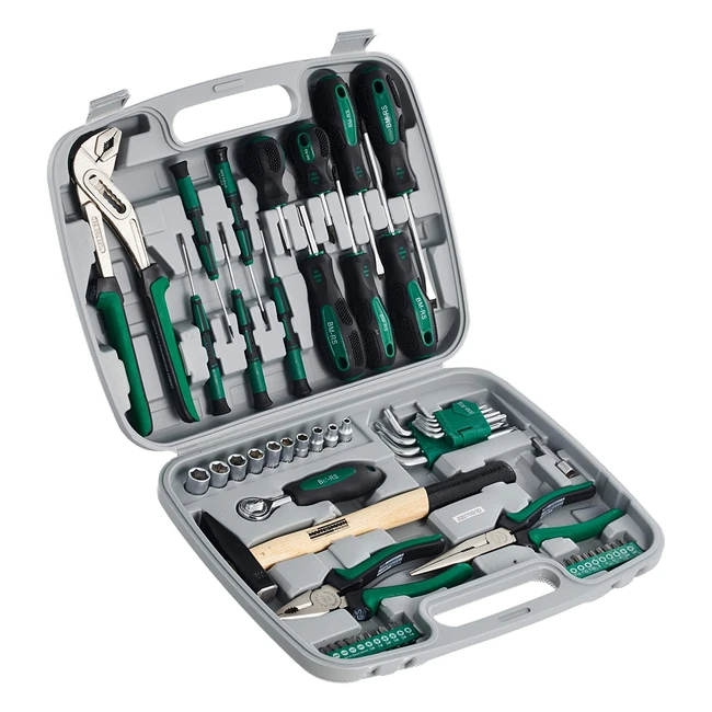 Juego de Herramientas Mannesmann M29057 - 57 Piezas - Acero Cromovanadio