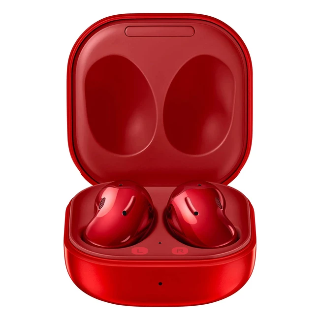 Samsung Galaxy Buds Live - Cuffie Bluetooth Wireless ANC con Vestibilità Comoda e Batteria a Lunga Durata in Rosso