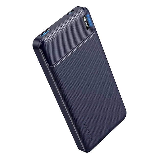 Asperx 225W Power Bank - Fast Charging, Slimmest, Lightest, 10000mAh Portable Charger for iPhone, Samsung, iPad, Nokia & All USB Devices