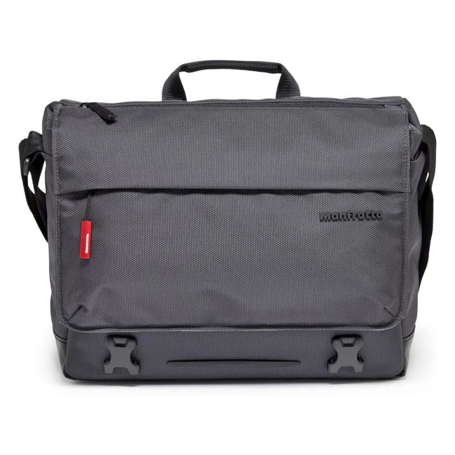 Mochila Bandolera Manfrotto Manhattan Speedy 10 para Cámaras de Fotos - Material Repelente al Agua - Compartimento para PC y Tablet - Enganche para Trípode