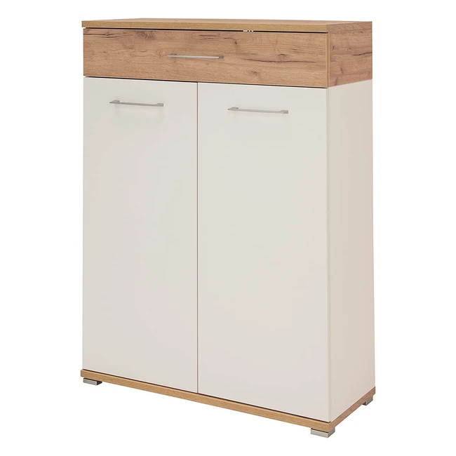 Germania Schuhschrank GWTopix in Weinavarraeichenachbildung - Platz fr 20 Paar