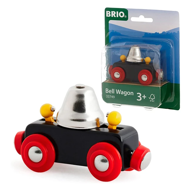 Vagone con campana Brio 33749 - Gioca e impara con accessori compatibili