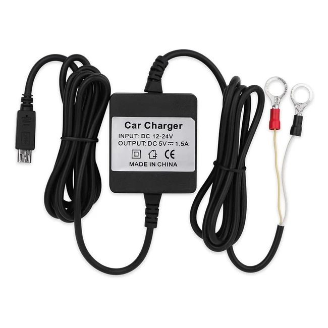 Caricabatterie auto per GPS tracker USB - Winnes TK905 TK905B TK915 TK1000 - Adattatore portatile car charger adapter
