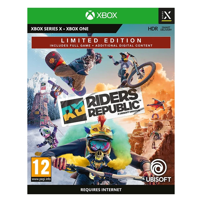 Riders Republic Limited Edition Xbox OneSeries X - Shred Race and Dominate Na