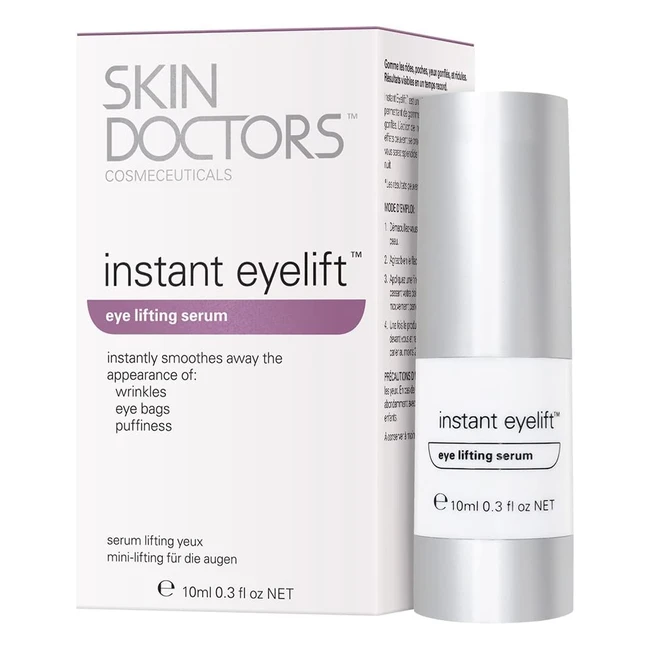 Skin Doctors Instant Eyelift - Tighten, Smooth & Reduce Wrinkles (10ml)