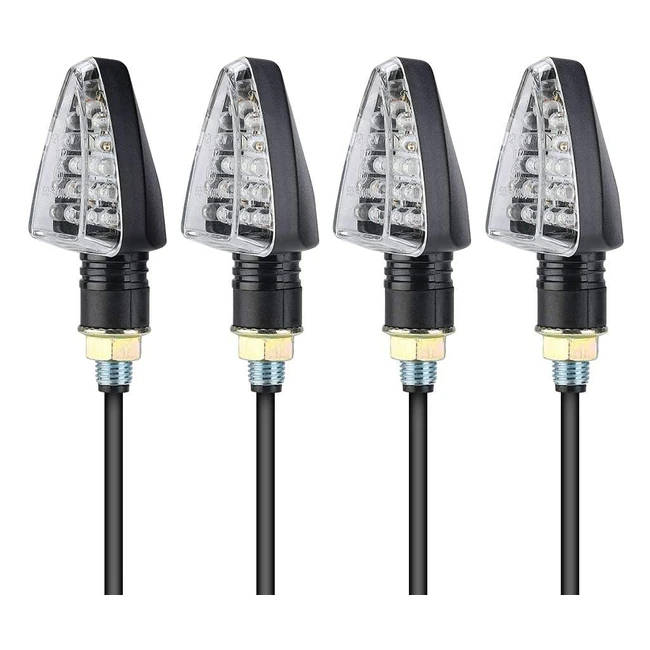 Intermitentes Moto Homologados Universal 12V - 4 Piezas - ISSYZONE