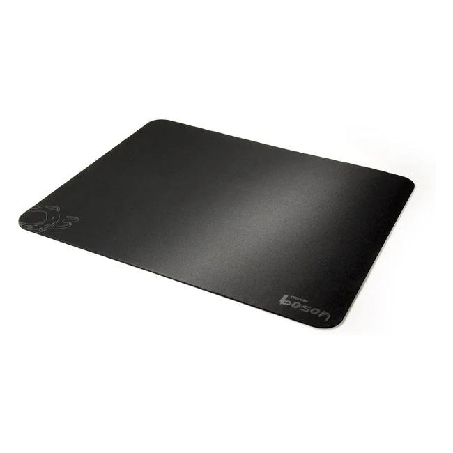 Tapis de jeu Ozone Boson - Design Gamer - Ergonomique - Antidérapant - Noir