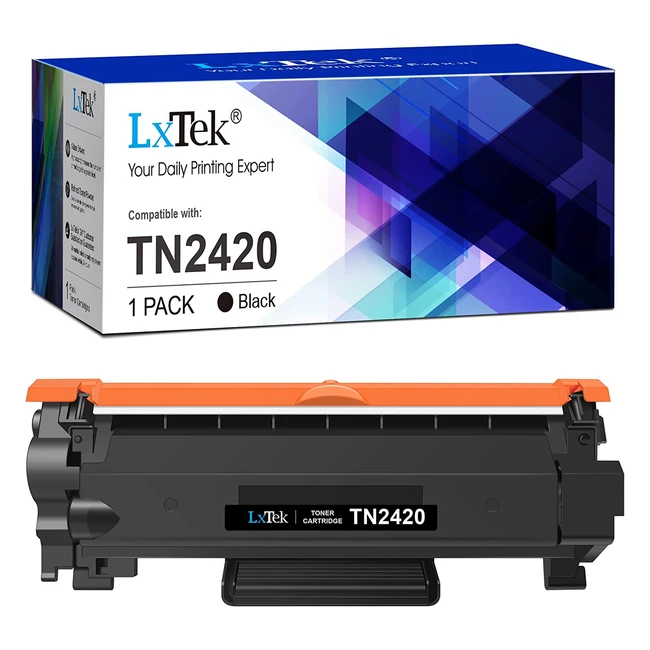 LxTek TN2420 Compatible Toner Cartridges for Brother - High Yield, Clear & Sharp Printing Results