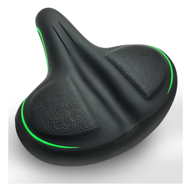 Sella per bicicletta universale imbottita in memory foam - Comoda e resistente all'usura per uomo e donna