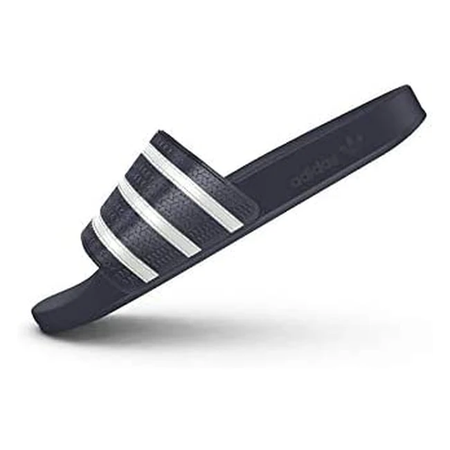 Chaussures de plage et piscine adidas mixte adilette bleues adiblue white 43EU