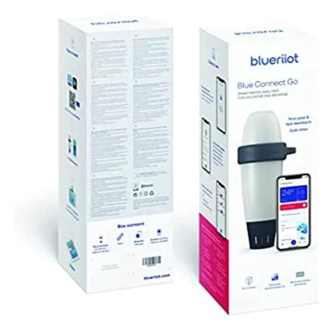 Analizador de agua inteligente Blue Connect Go de Blueriiot GRE 73014 para piscinas y spas