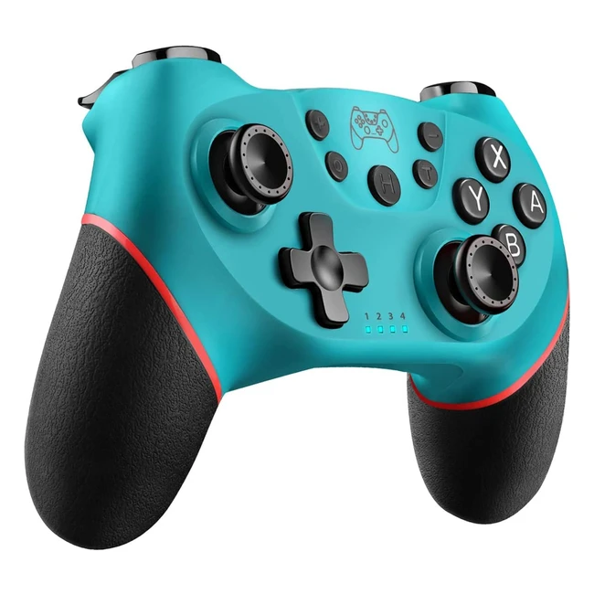 Diswoe Switch Controller Wireless Switch Pro Controller - Funzione Turbo, Asse Giroscopico, Dual Shock e Screenshot