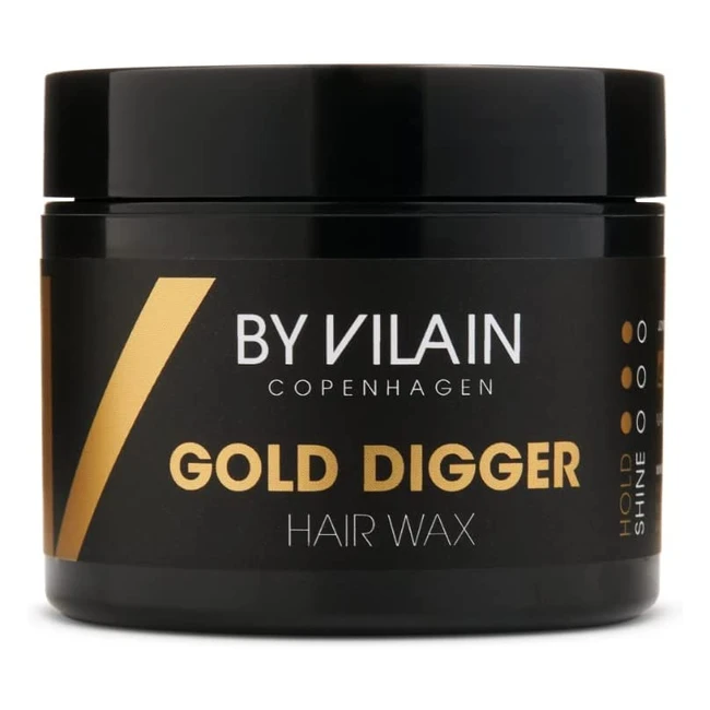 By Vilain Gold Digger Creamwhite 65ml - High Performance Hair Styling Wax