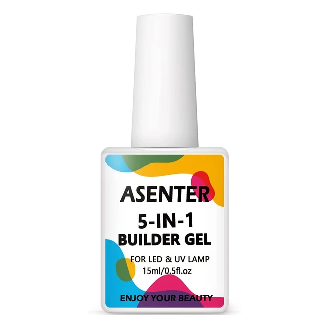 Gel 5 en 1 Asenter 15 ml - Pose amricaine extension rparation dongles