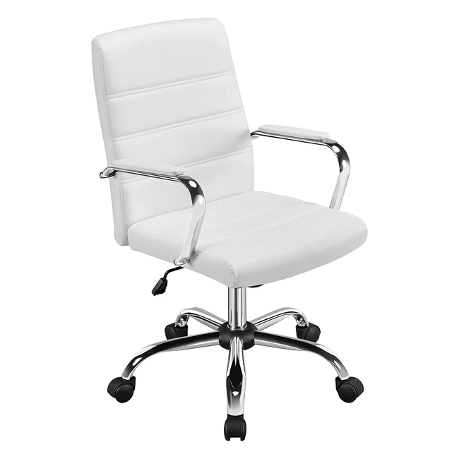 Ergonomischer Bürostuhl mit Armlehnen und Rückenlehne - Belastbar bis 130kg