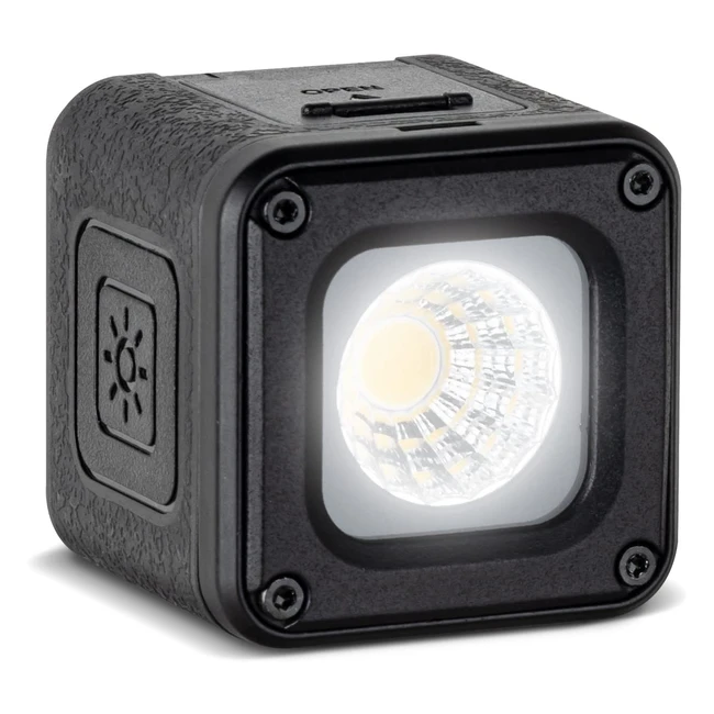SmallRig LED Video Light RM01 - Mini Cube mit 8 Farbfiltern, dimmbar, 5600K CRI95, für Smartphone, Vlog, Action- und DSLR-Kamera