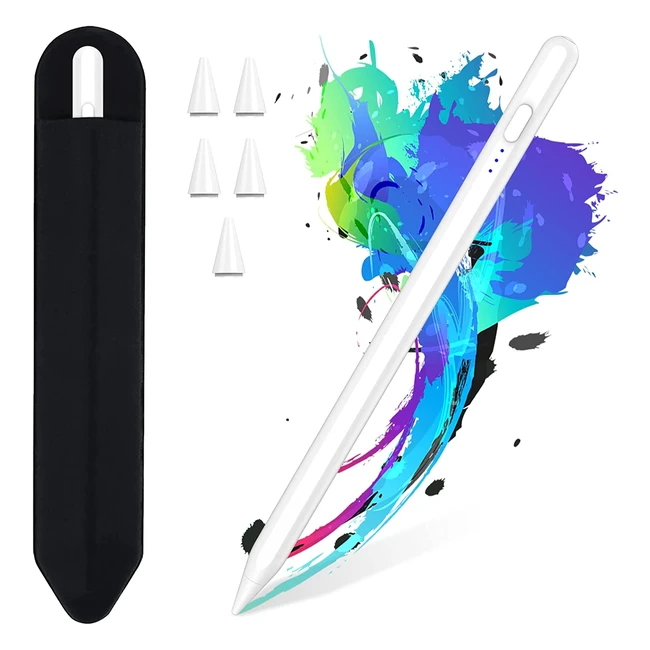 Stylus Pen fr iPad 20222018 Apple Pencil mit Palm Rejection schnelles Auflad