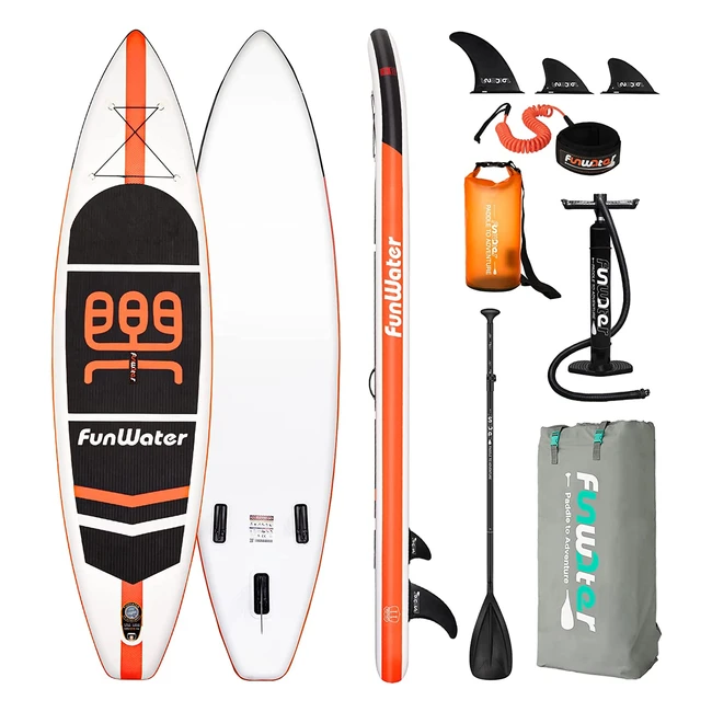 Tavola gonfiabile SUP FunWater - leggera e resistente - 335x84x15cm