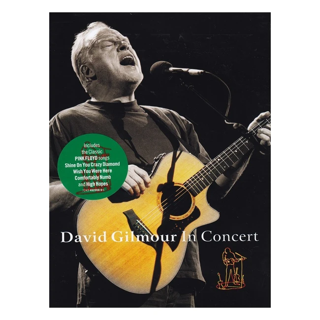 DVD David Gilmour en concierto - ¡Disfruta de la leyenda del rock en vivo! #PinkFloyd #DavidGilmour #Concierto #DVD