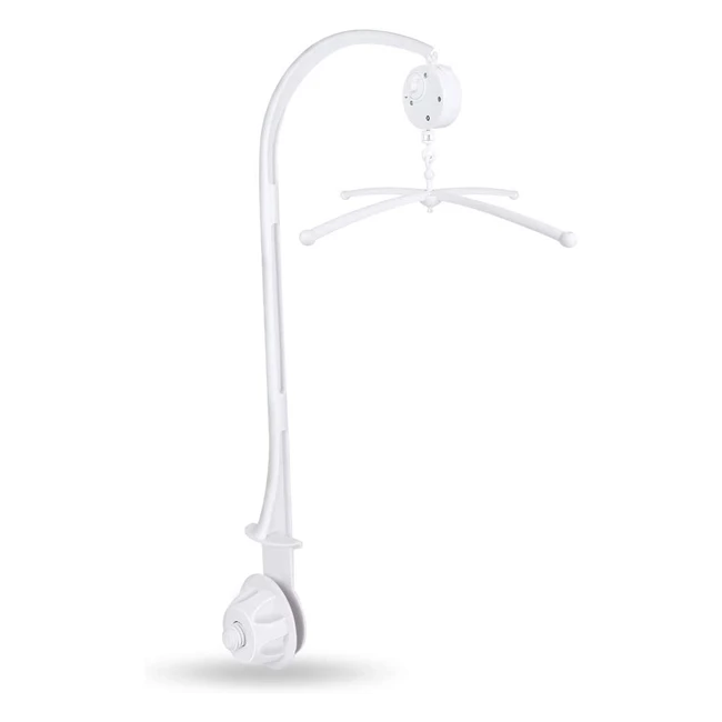 Giostrina Culla Neonato Fengzio - Supporto Lettino 66cm con Carillon e Giocattol