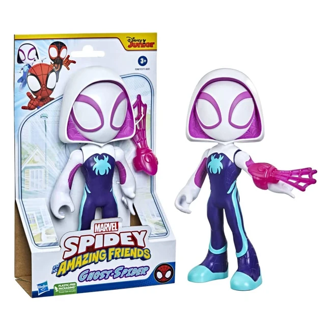 Hasbro Spidey e i suoi fantastici amici - Action Figure Supersized Ghostspider da 225 cm