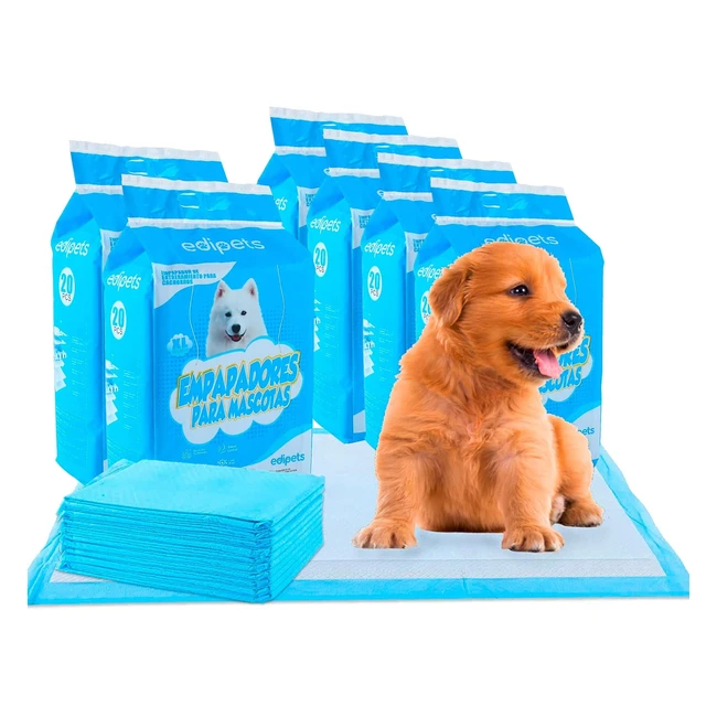 Alfombrillas higiénicas desechables Edipets para perros 45x60cm, 120 unidades