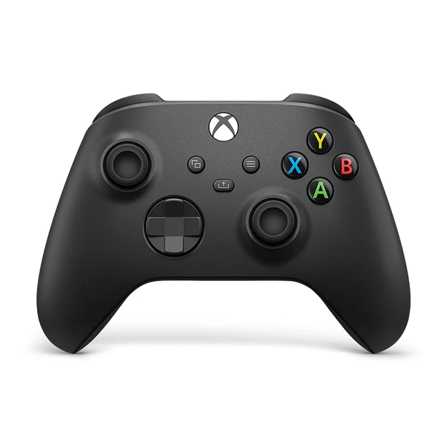 Xbox Wireless Controller Carbon Black - Komfortables Spielen mit strukturierter Grifffläche und anpassbaren Tasten