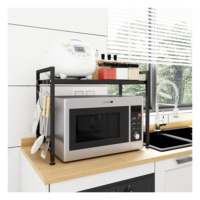 Grille extensible pour four micro-ondes Mocosy - 1 niveau avec 3 crochets - Capa