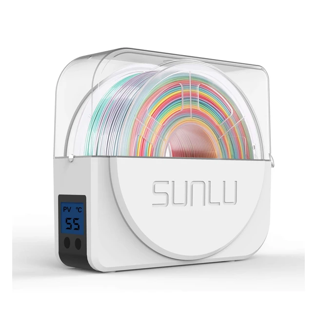 Caja Secadora de Filamento Sunlu S1 Plus - Mantiene Filamento Seco Durante Impresión 3D - Blanco