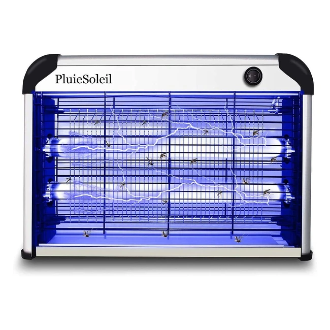 Lampe anti-moustique UV LED 20W sans produits chimiques - Tueur de moustiques intérieur silencieux et inodore