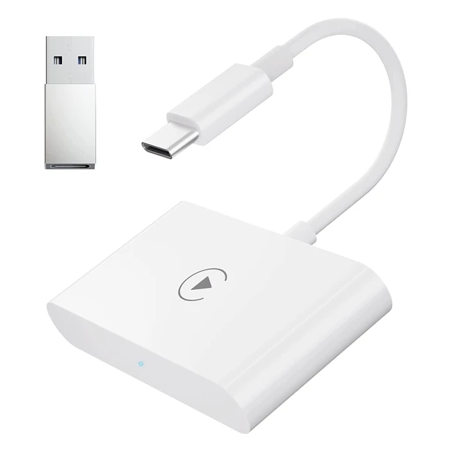 Wireless Carplay Adapter für iPhone - Bluetooth Dongle für Audi, Porsche, Volvo, Mercedes, etc. 2017-2023