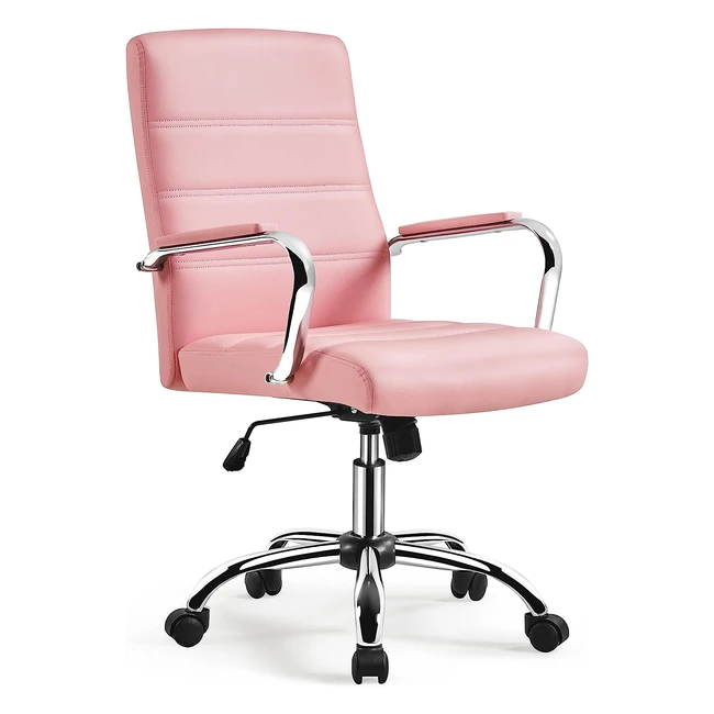 Yaheetech Ergonomischer Bürostuhl - Hhenverstellbarer Schreibtischstuhl mit Wippfunktion und 130 kg Belastbarkeit