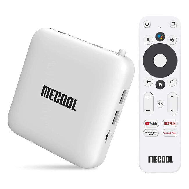 Android TV Box Mecool KM2 certificado Netflix y Google 4K streaming 2GB DDR4 y