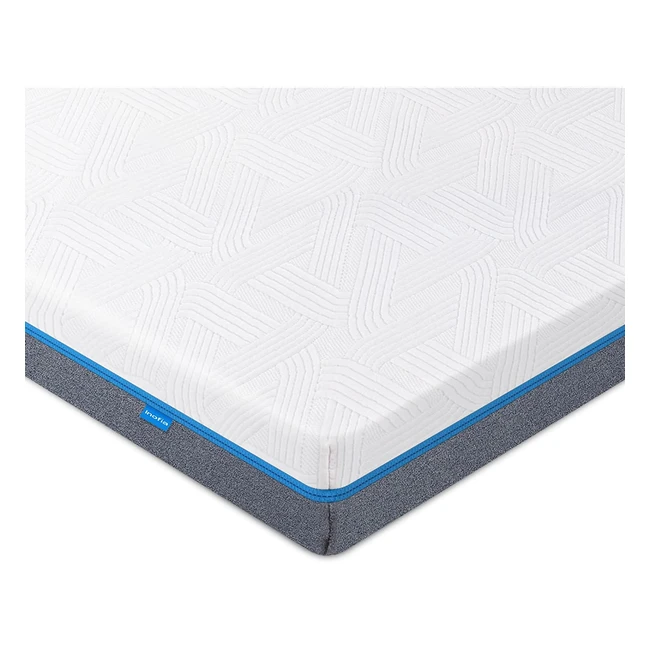Inofia Sleep Memory Foam Mattress Topper - 3-inch Latexch Medium Firm Feel - Back Pain Relief - Certipureu90190