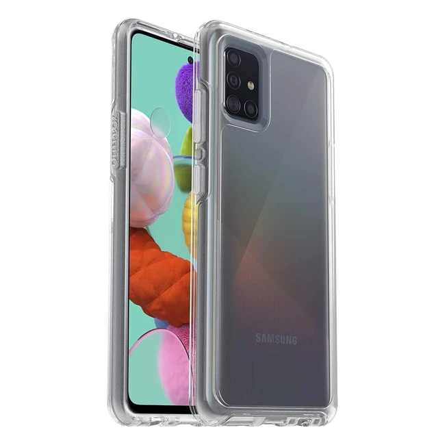 Coque OtterBox Symmetry Clear Samsung Galaxy A51 - Antichoc, antichute, ultrafine et transparente