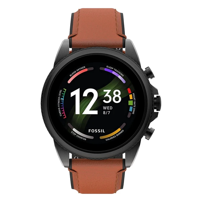 Fossil Gen 6 Smartwatch for Men with NFC, Heart Rate, and Speaker - FTW4062