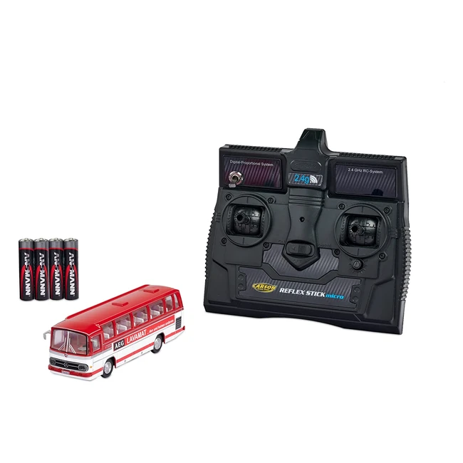 Mercedes-Benz Bus Carson 500504144 O 302 24GHz 100 RTR - LED Lighting & Fast Charging