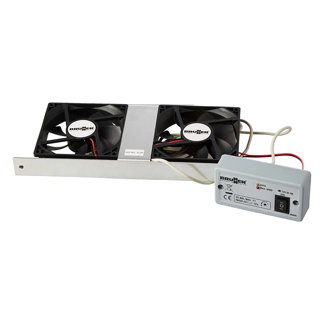 Frigorifero Brunner 7164010N con Ventola Vento Electronic - Velocit Variabile 