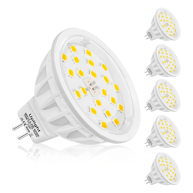 Lampadine LED MR16 dimmerabili 55W bianco naturale 4000K 6 pezzi