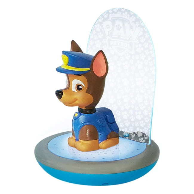 Paw Patrol Magic Night Light Torch & Projector by Go Glow - Chase, Multicolour