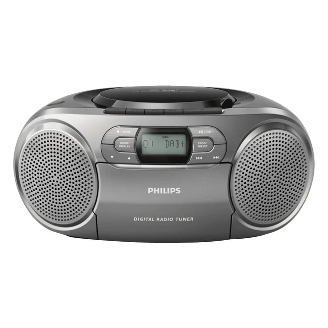 Radio CD portable Philips AZB60012 - Dynamic Bass Boost DAB Lecteur CDCassett