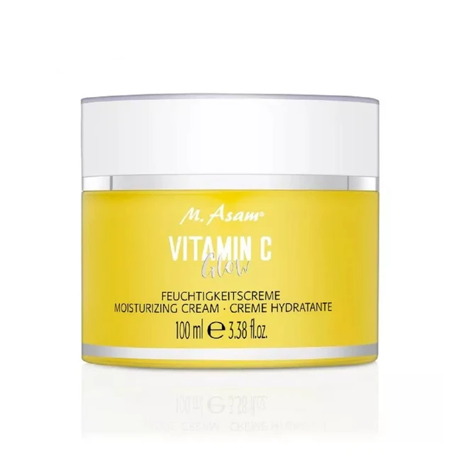 M Asam Vitamin C Glow Feuchtigkeitscreme 100 ml - Strahlende Haut mit Wuzhuyu 