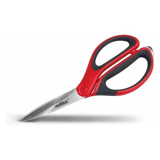 Zyliss Scissor 30200 - 1810 Steel Blades Durable Hinge Soft-Touch Grip