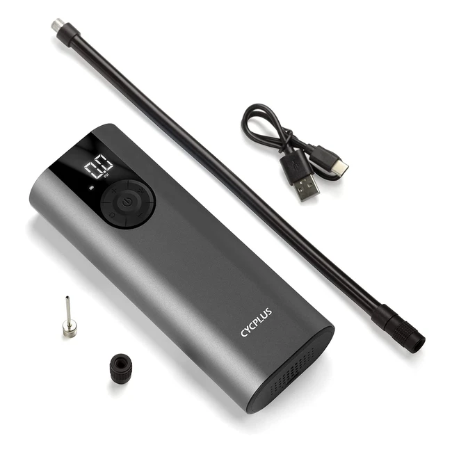 Cycplus Mini Pompa Pneumatica Intelligente 22600mAh 150PSI - Compressore daria 