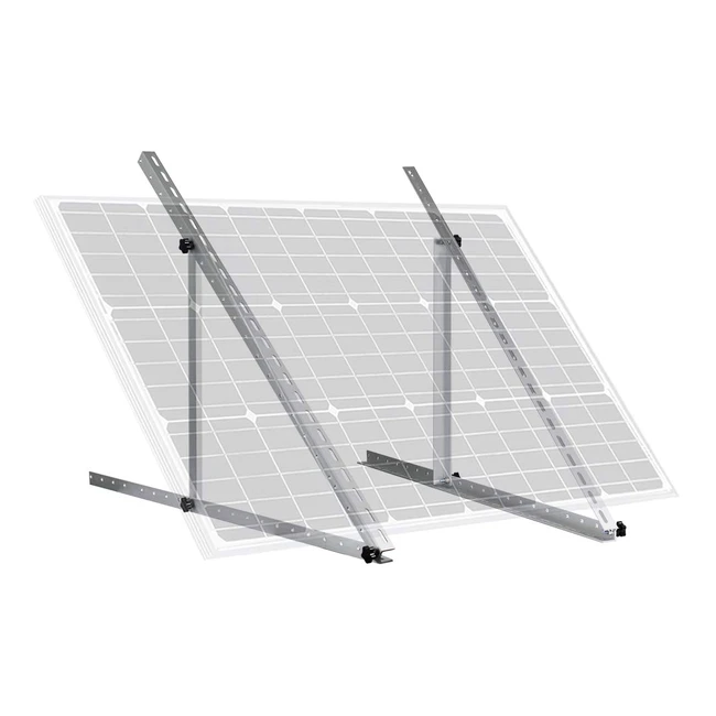 Ecoworthy Solar Panel Halterung 41 Zoll 104 cm verstellbar für Boot Wohnmobil Dach Offgrid System